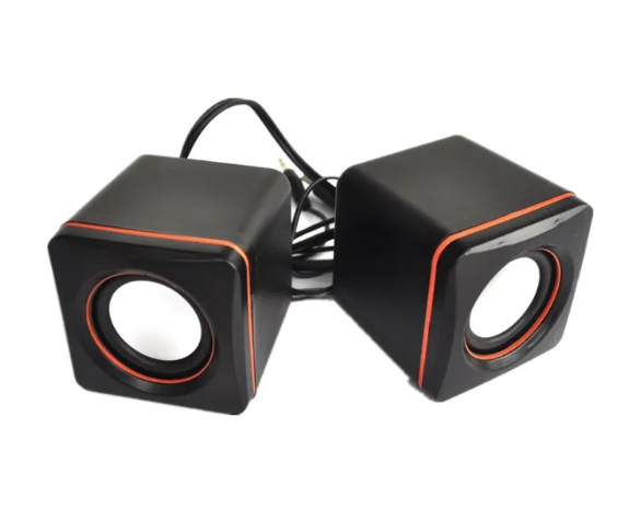 01 MINI Wired Audio Desktop Laptop External Small Audio Desktop Speaker