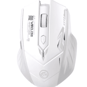 Wireless mouse Gaming mouse Silent Click - White